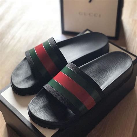 buy used gucci slides|gucci slides cheap real.